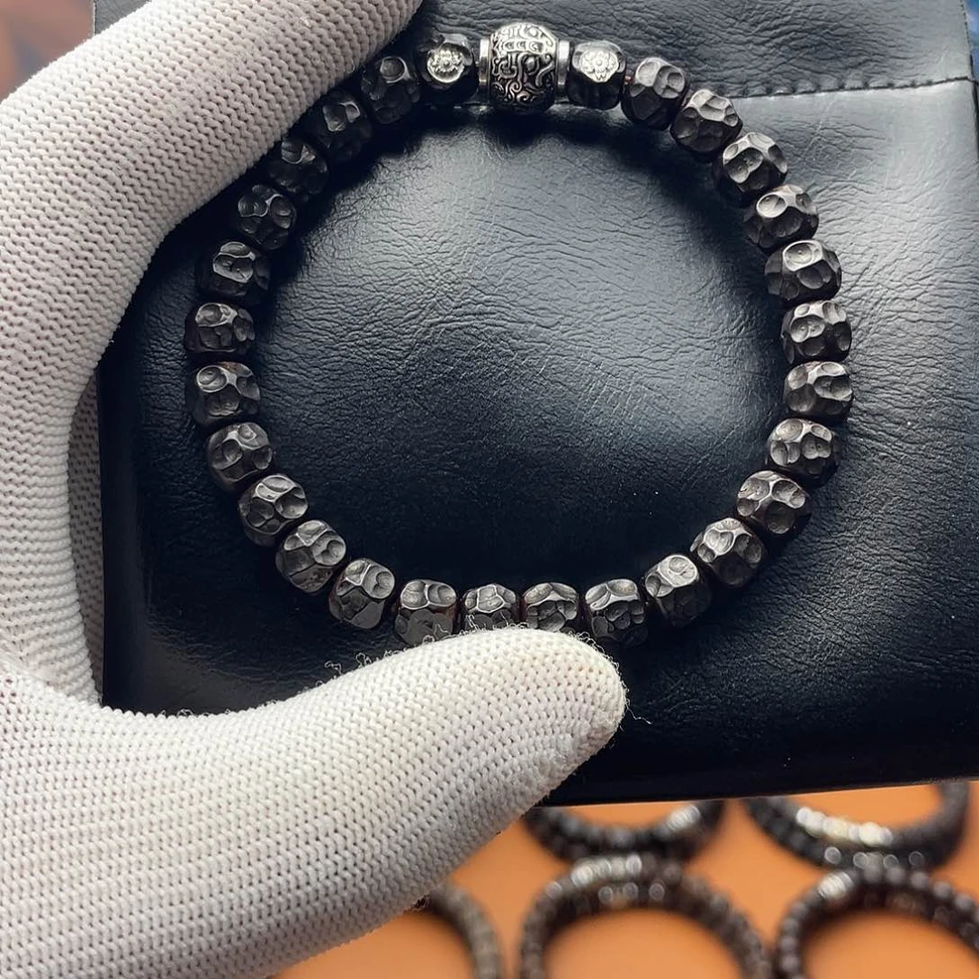 椰蒂手串8黑金奶酪无相貔貅