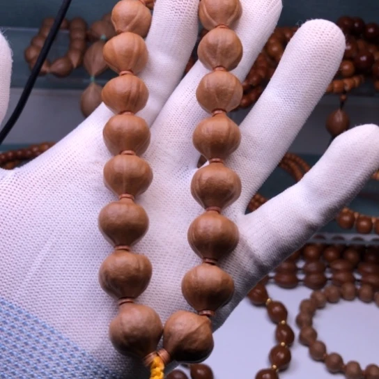 橄榄核手串1.68蜜桃