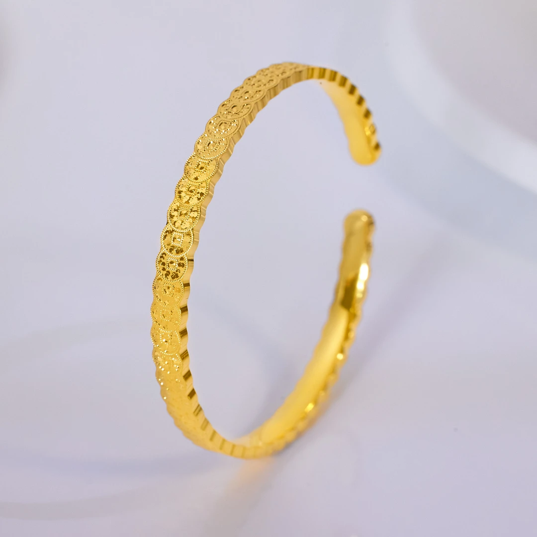 足银银制品 【歪歪】足银钱多多手镯（多样性发一）XB-J6218