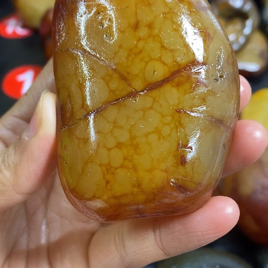 玛瑙/玉髓未镶嵌手把件