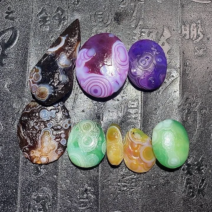 太***神玛瑙/玉髓合金颈饰
