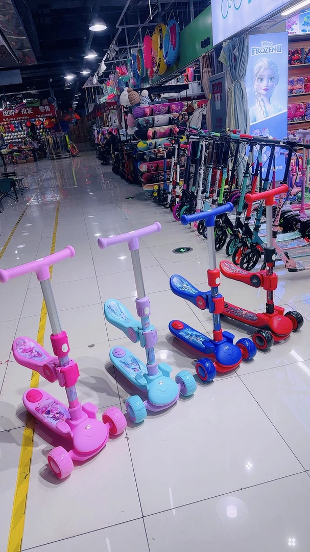 叶罗丽铠甲勇士二合一滑板车