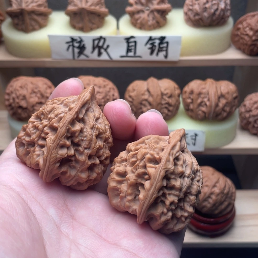 文玩核桃吊坠官帽46➕开播福利