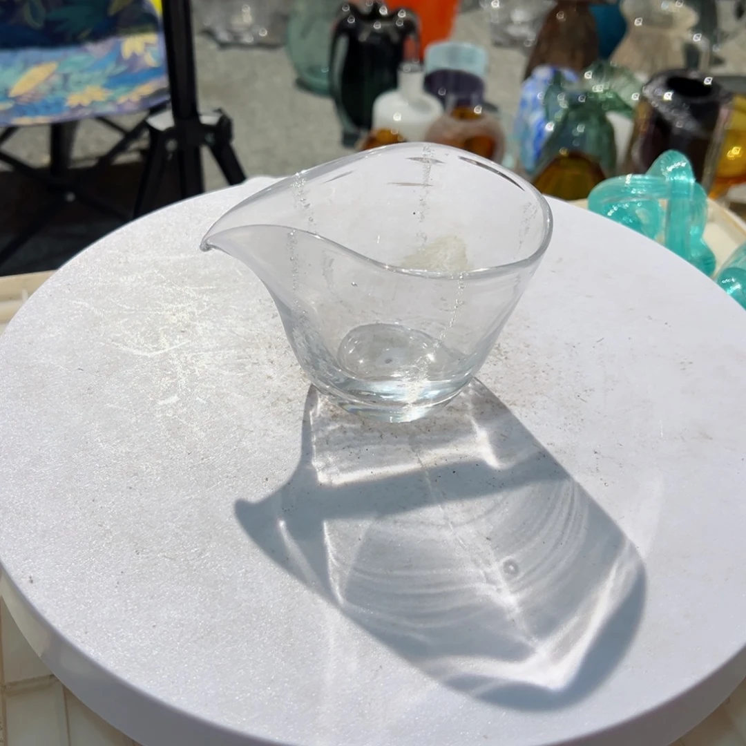 弘扬琉璃花器微瑕高度7