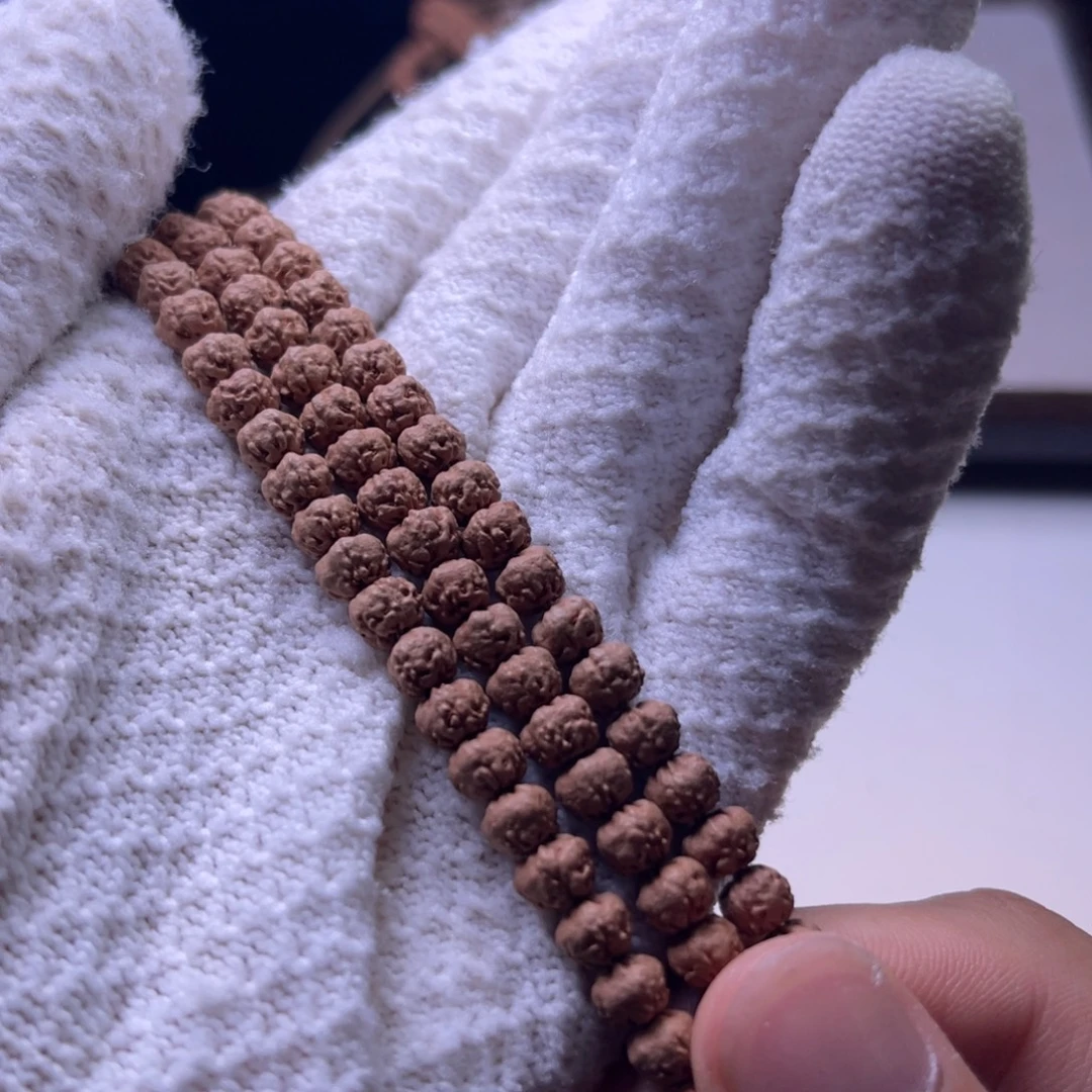 不***名金刚菩提吊坠金花佛手108