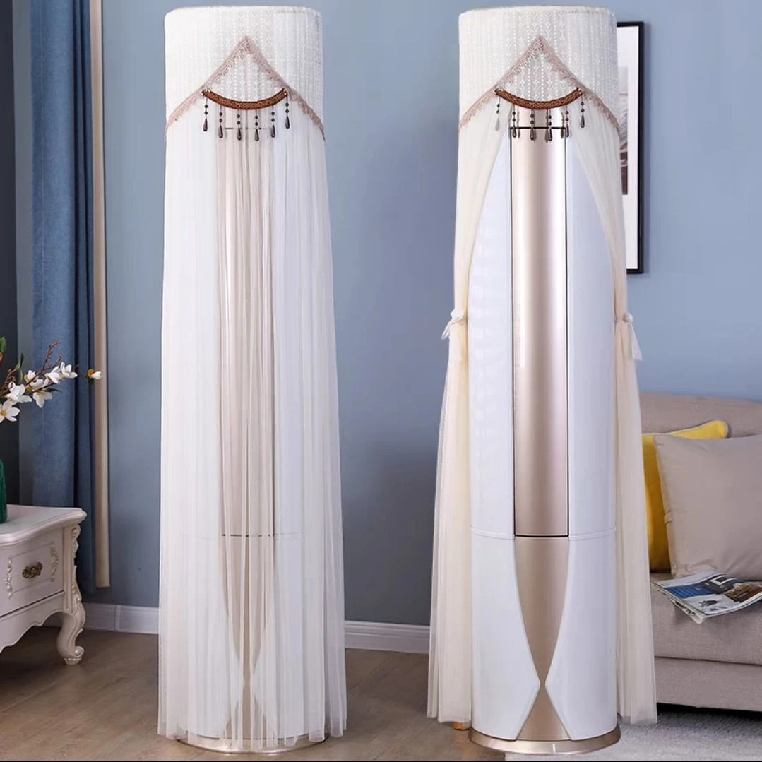 2025新款立式空调防尘罩保护柜机罩圆柱形格力美的专用家用布罩yw