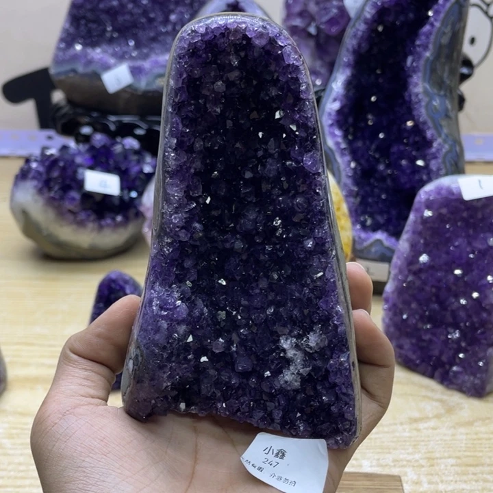 未镶嵌大型摆件（非配饰）紫晶