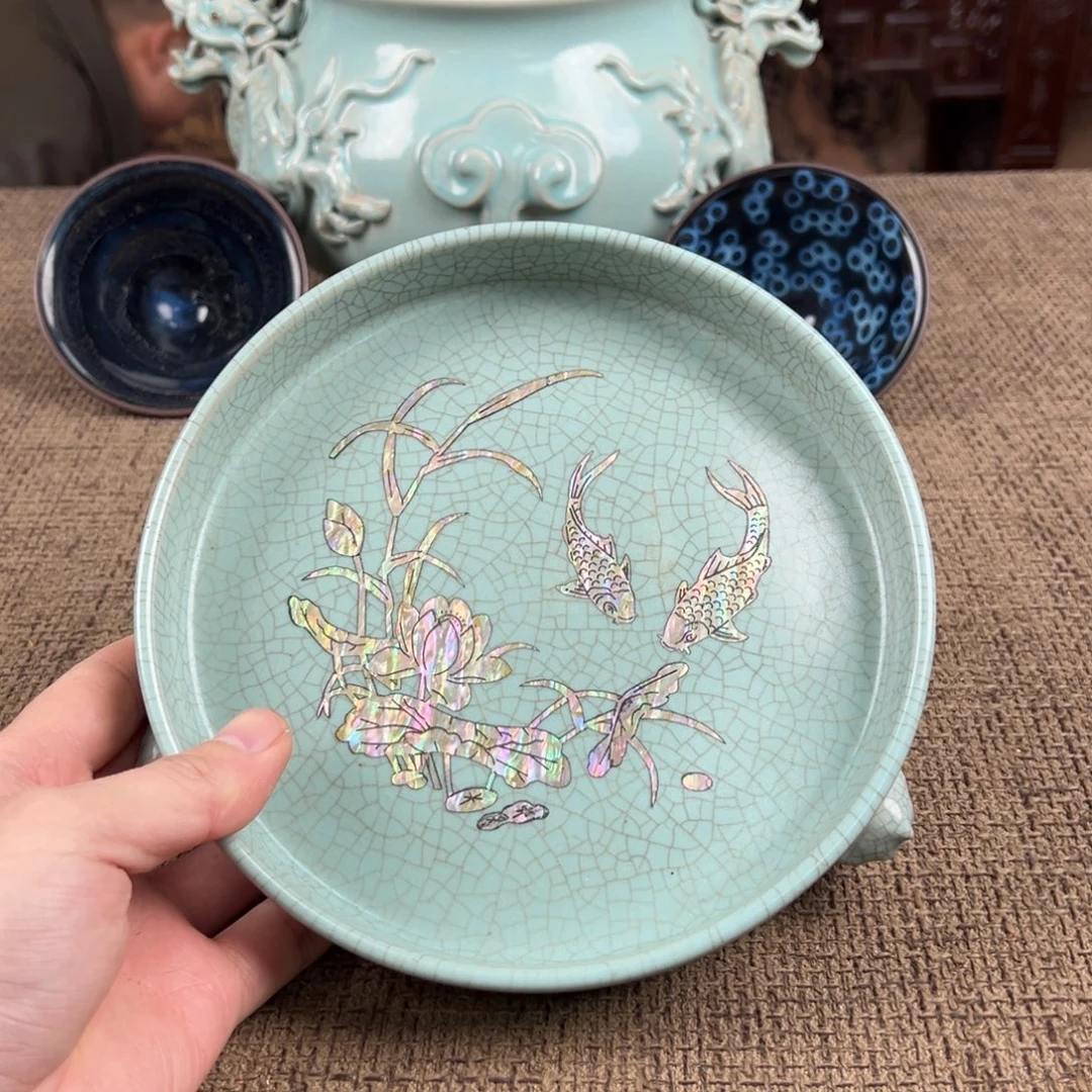 瓷片陶瓷艺术瓷器摆件