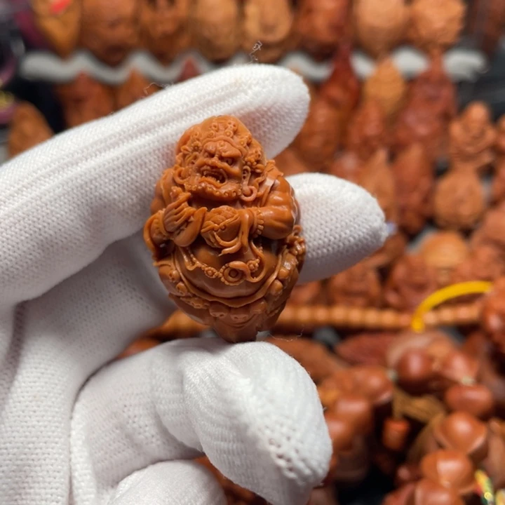 【闪购商品】橄榄核手串/手链立雕大黑天
