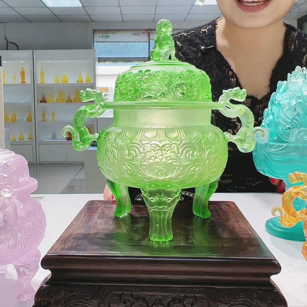 【闪购商品】手工艺品琉璃帝王香炉