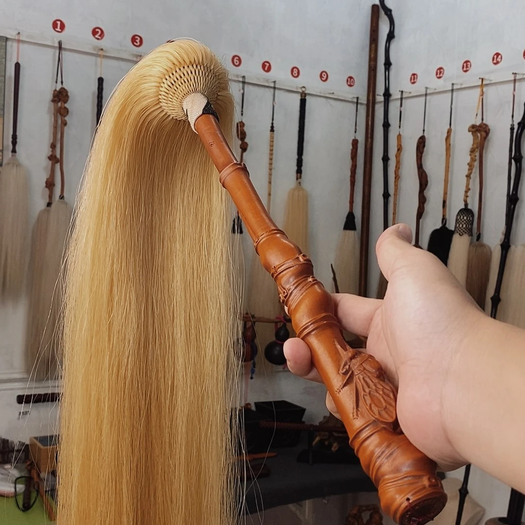 雪***痕马尾拂尘一物一拍