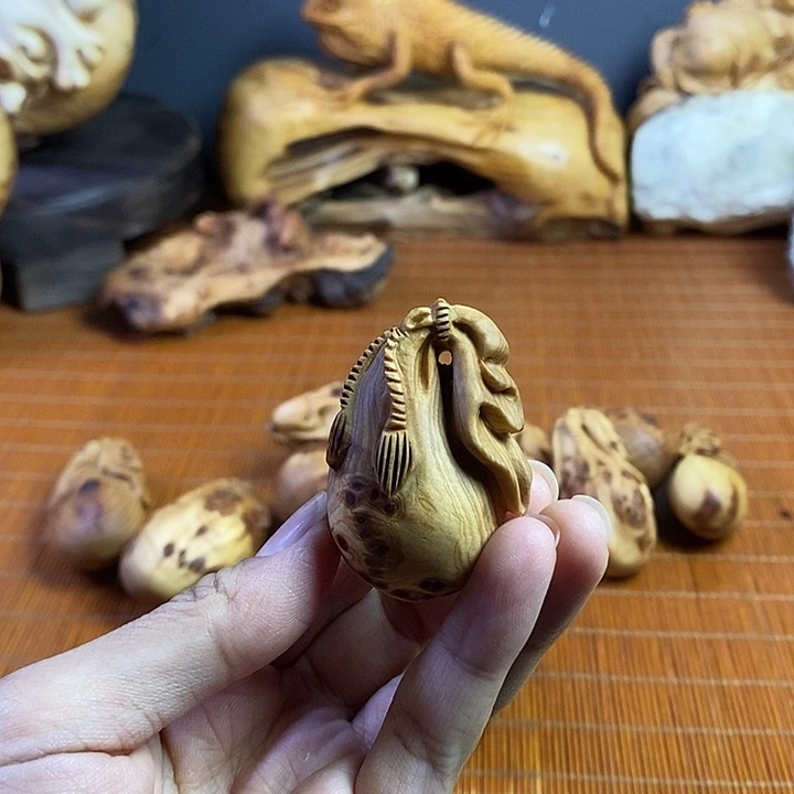 柏木（崖柏）福袋手把