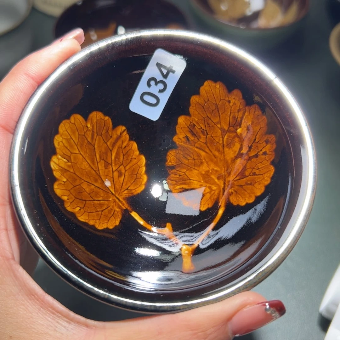 茶盏倪*道全手工原矿原釉建盏