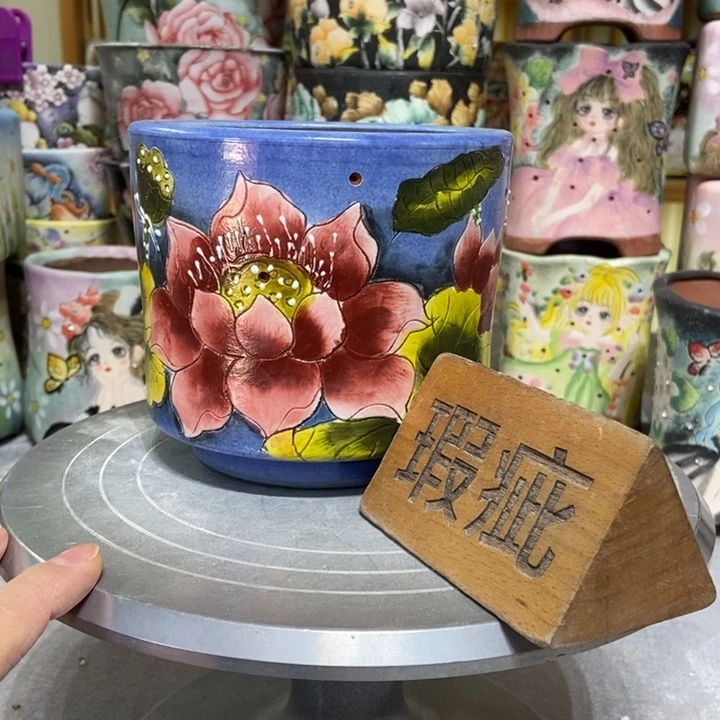 景德镇艺术手绘作品