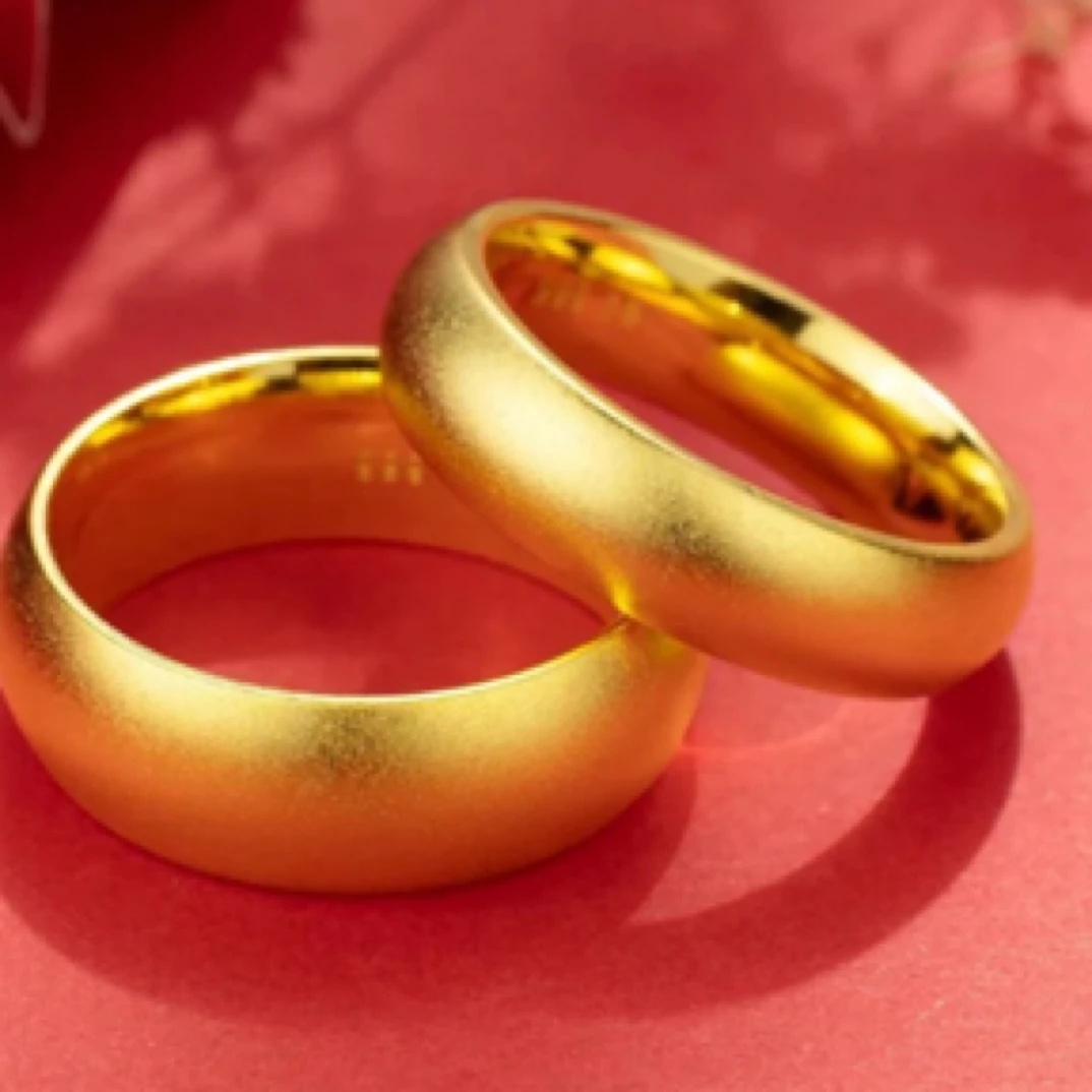 合金戒指 合金材质 卡六闭口磨砂戒指