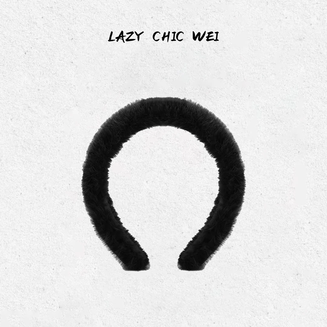 WEI水貂皮毛高级静奢发箍WY0492