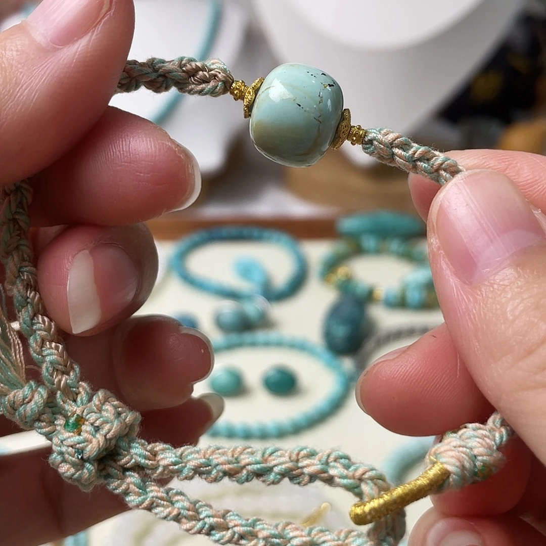 绿松石未镶嵌配饰