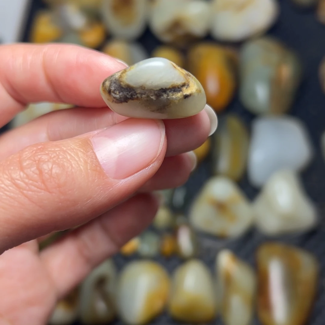 和田玉未镶嵌挂件A70