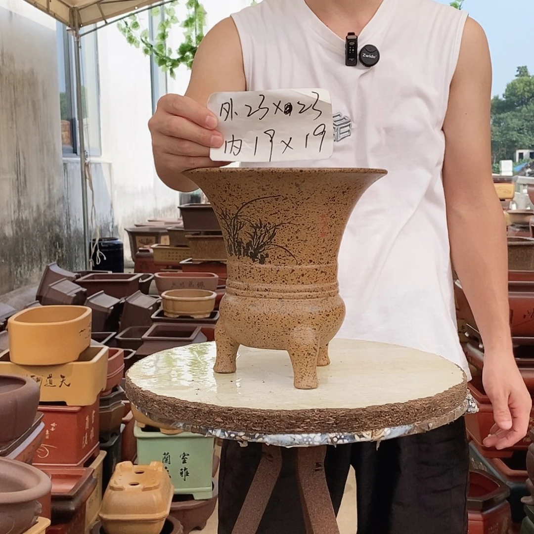 花盆段泥紫砂花盆