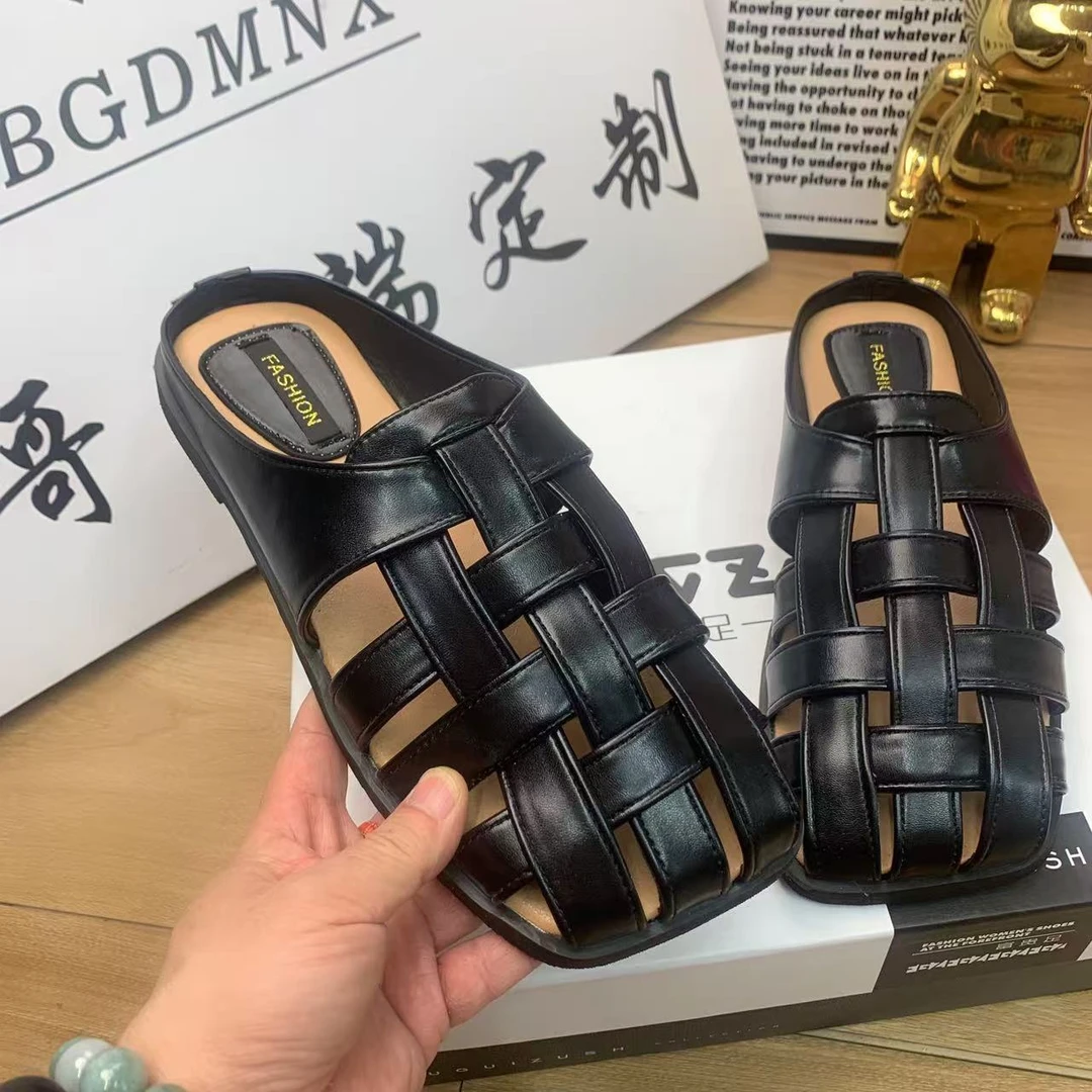 波哥大码女鞋40-43码5188-1时尚2025夏季新款时尚百搭韩版鞋拖