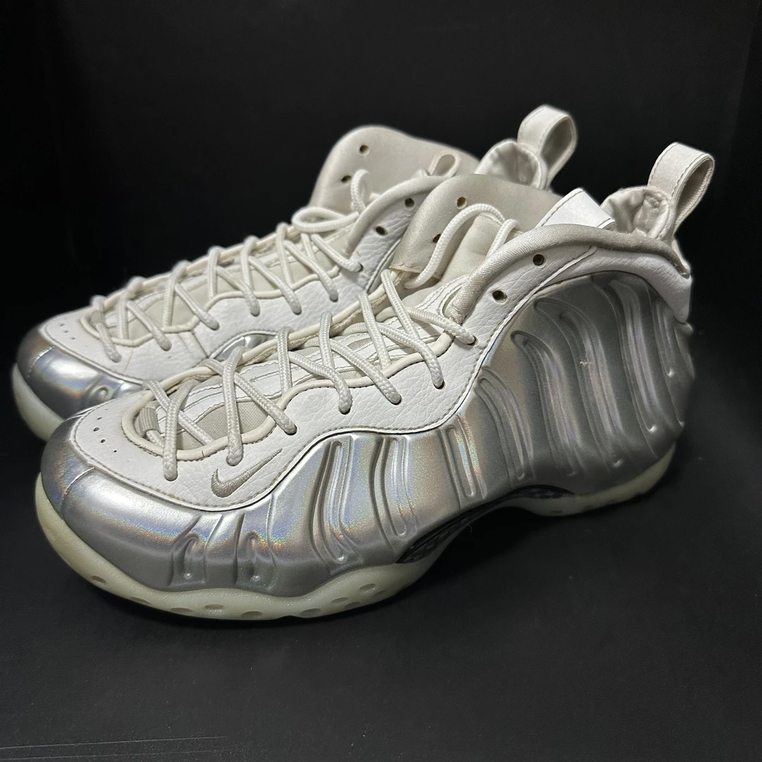 95新 MM6 39码/喷泡 银喷 中帮复古篮球鞋