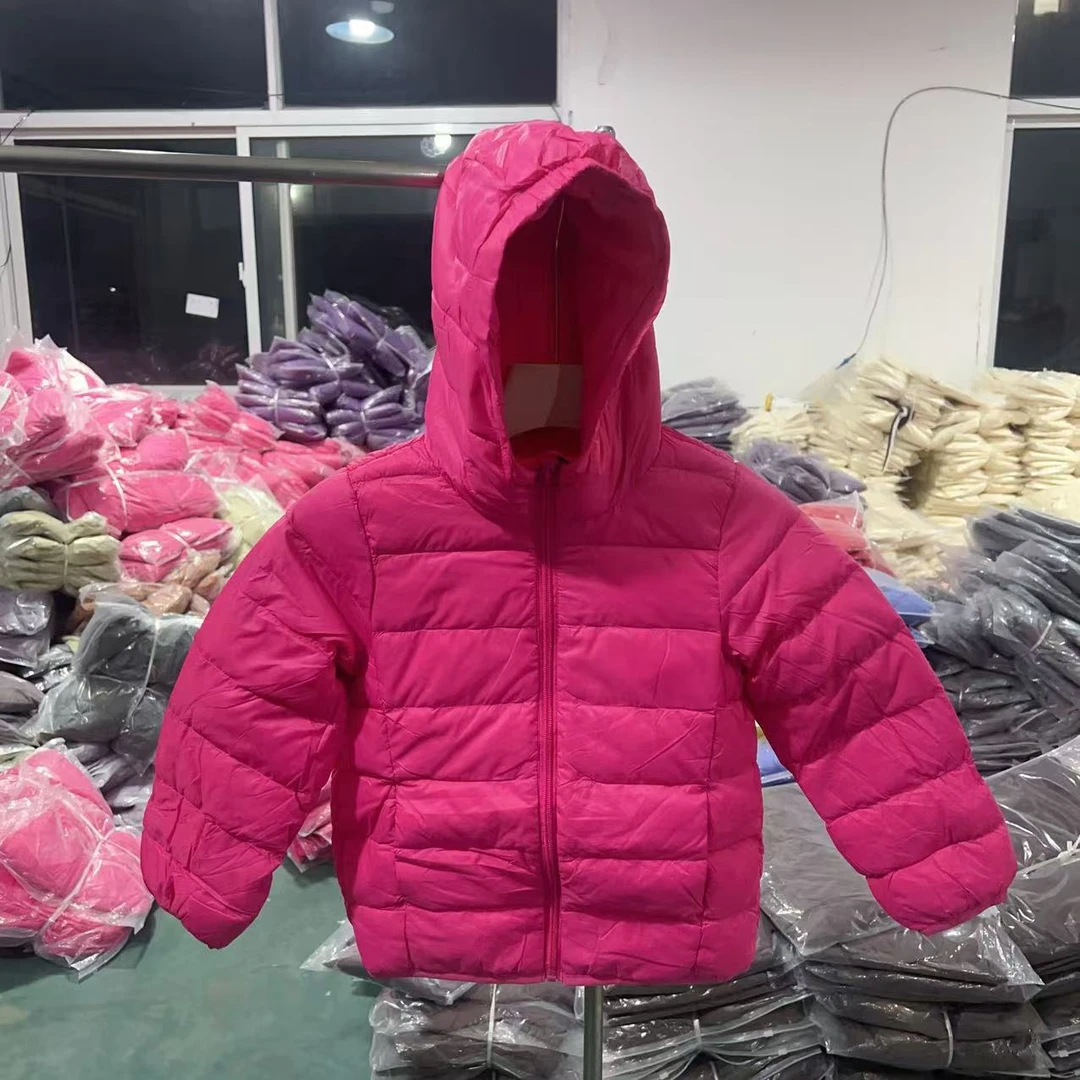 连帽轻薄款连帽冬季秋冬亲子款羽绒服柔软亲肤外套