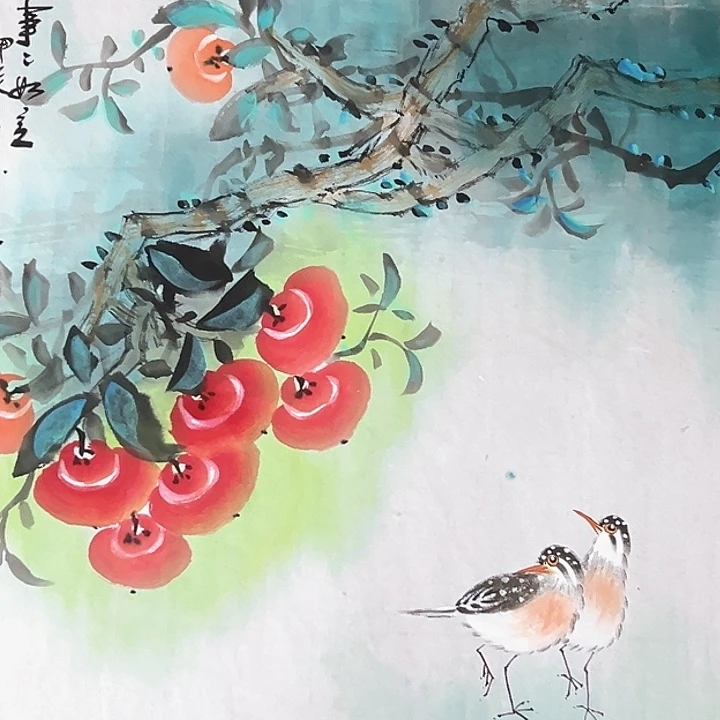 国画老师纯手绘作品欣赏