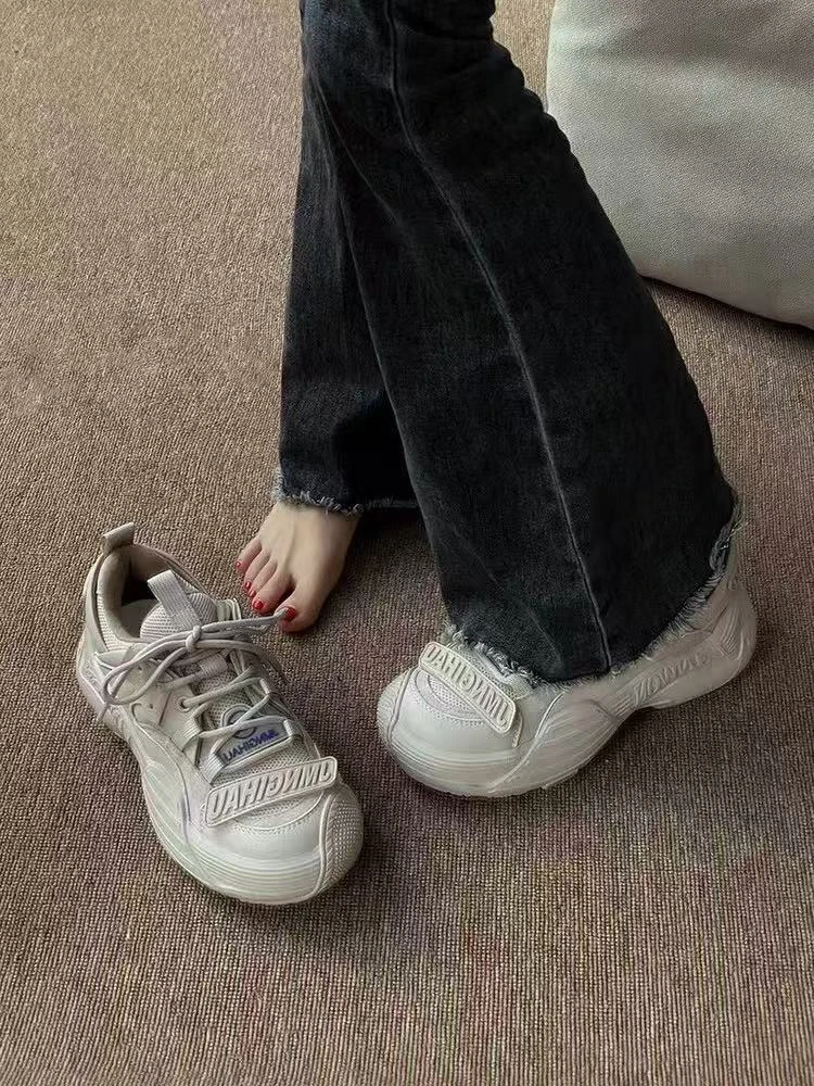 【现货速发】老爹鞋ins小众设计丑萌圆头轻便休闲鞋运动鞋小白鞋