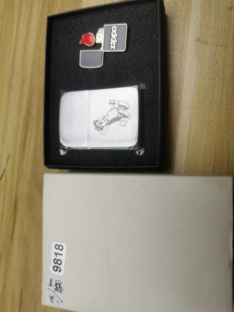 Zippo打火机回血05A拉丝41-9818
