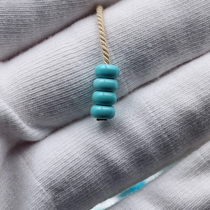 未镶嵌绿松石5m m蛙*娘