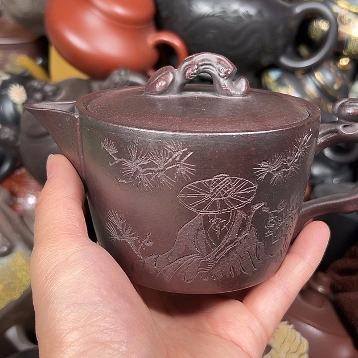 茶壶紫砂微瑕微瑕