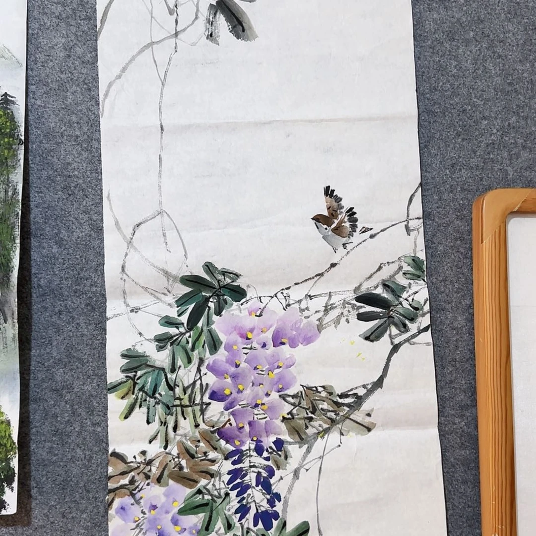 兔***瞧纯手工手绘小写意国画作品