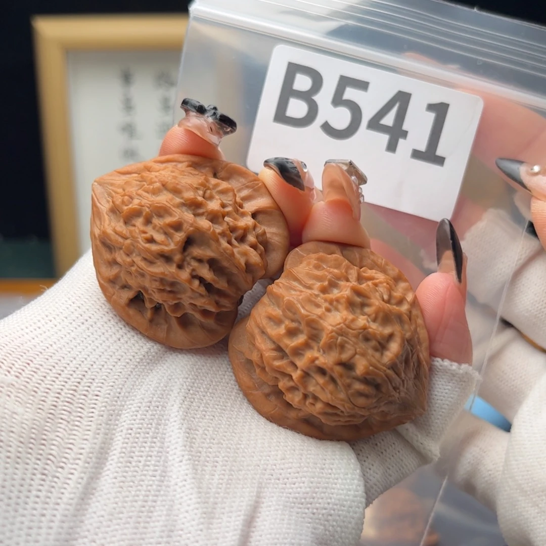 把件文玩核桃39七步沟b541