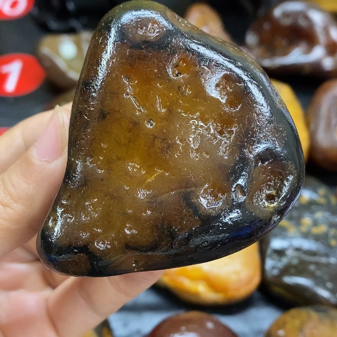 玛瑙/玉髓未镶嵌手把件