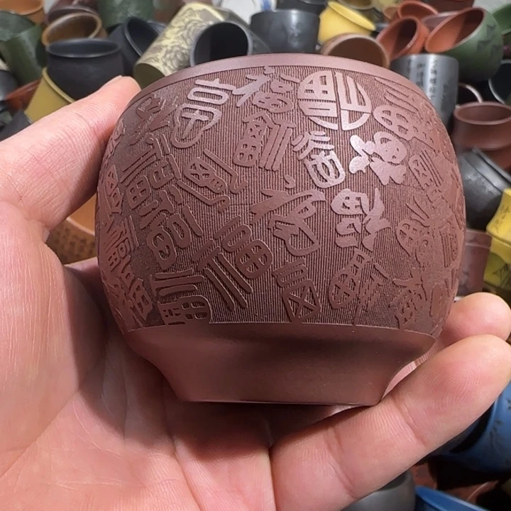 茶杯紫砂全手工制作工艺