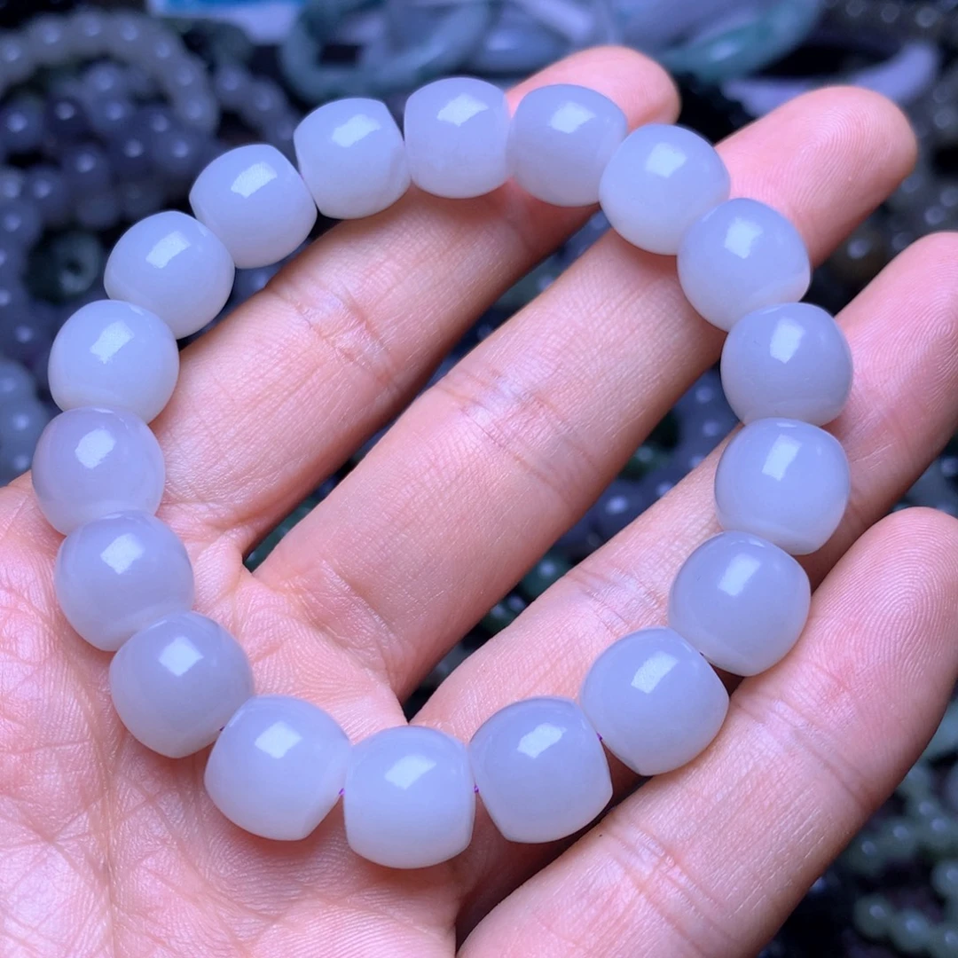 和田玉未镶嵌手串