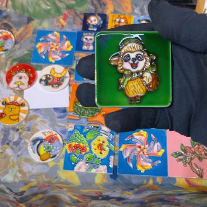 瓷片瓷板画艺术作品