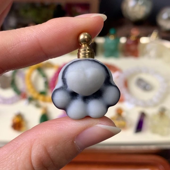 未镶嵌葡萄石珠宝半成品