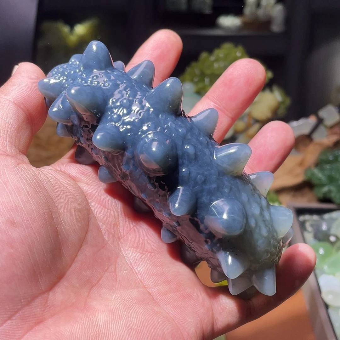蛇纹石玉未镶嵌珠宝奇石