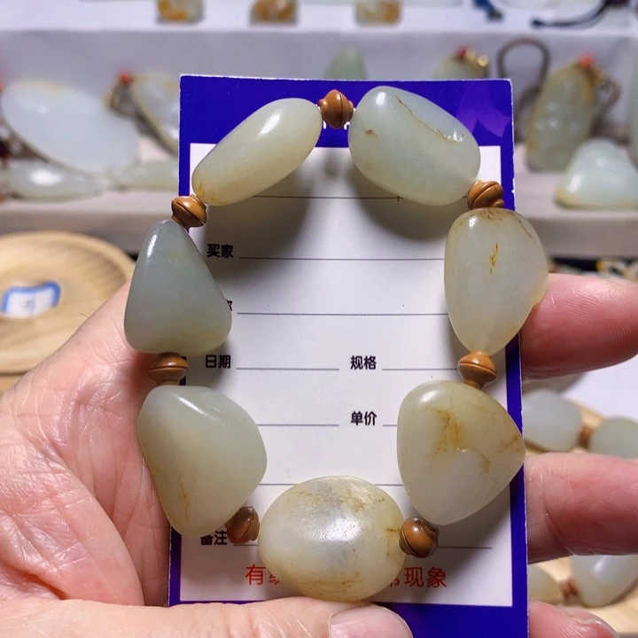 和田玉（白玉）手串未镶嵌