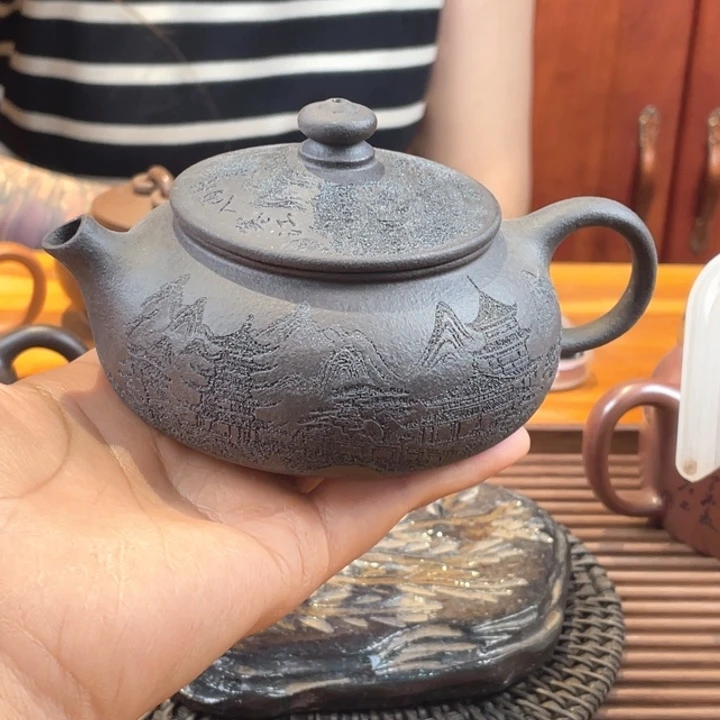 快***站茶壶紫砂处理一个