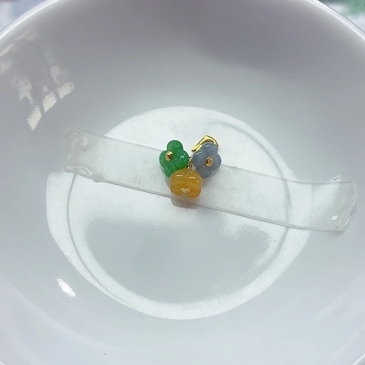 18K金镶嵌手链翡翠天然缅甸翡翠A货