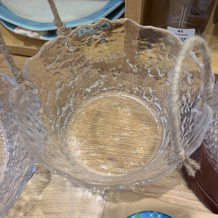 九****中古风玻璃碗一个