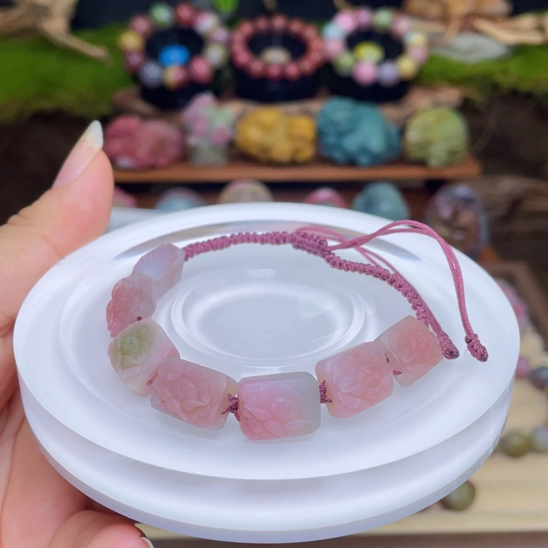 玛瑙/玉髓未镶嵌珠宝半成品盐源玛瑙618折后手牌