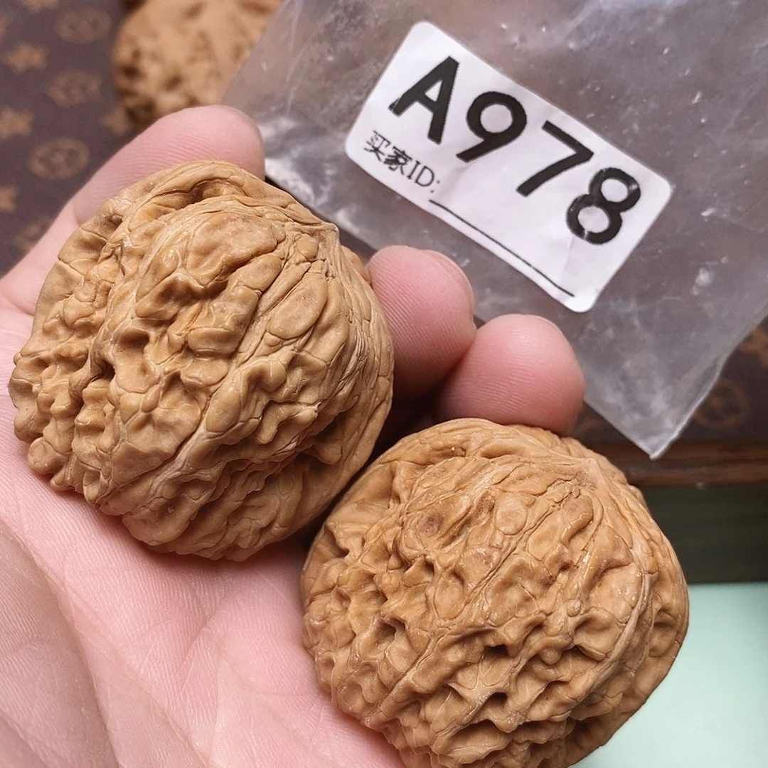 文玩核桃把件门墩41尺。