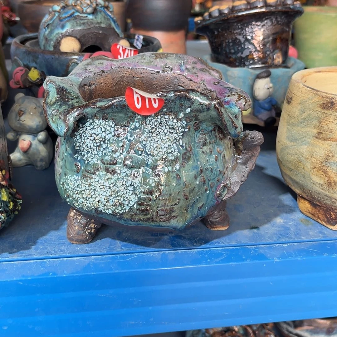 微瑕616 号陶然花器手工花盆