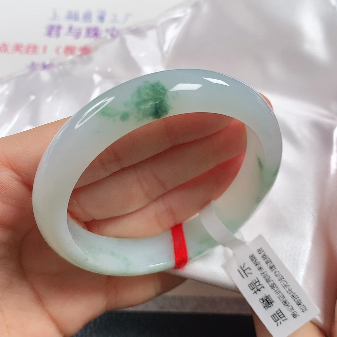 未镶嵌手镯翡翠 正圈①④⑧