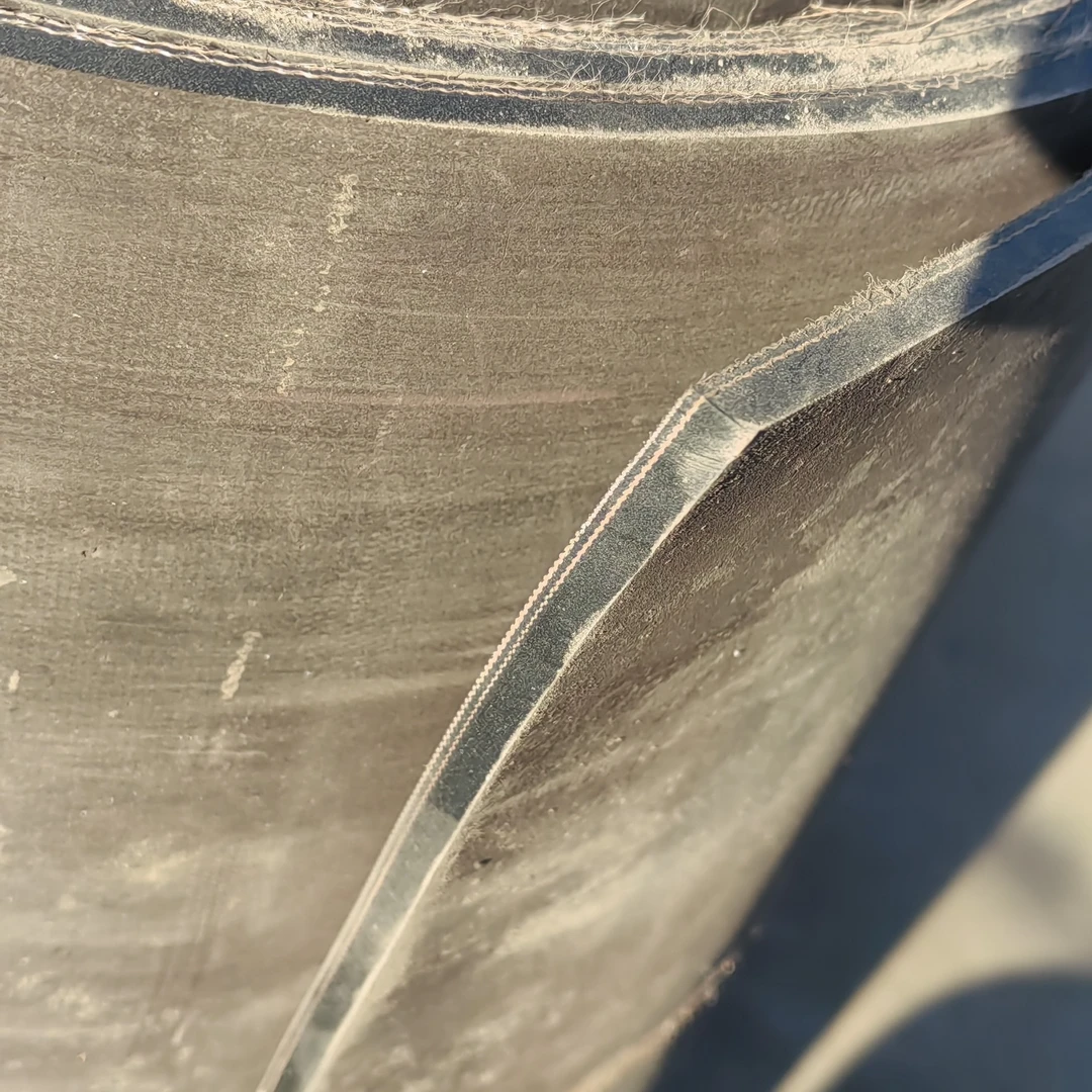 6-8毫米厚专拍定制旧尼龙输送带分层皮带做牛羊槽子铺地面垫设备