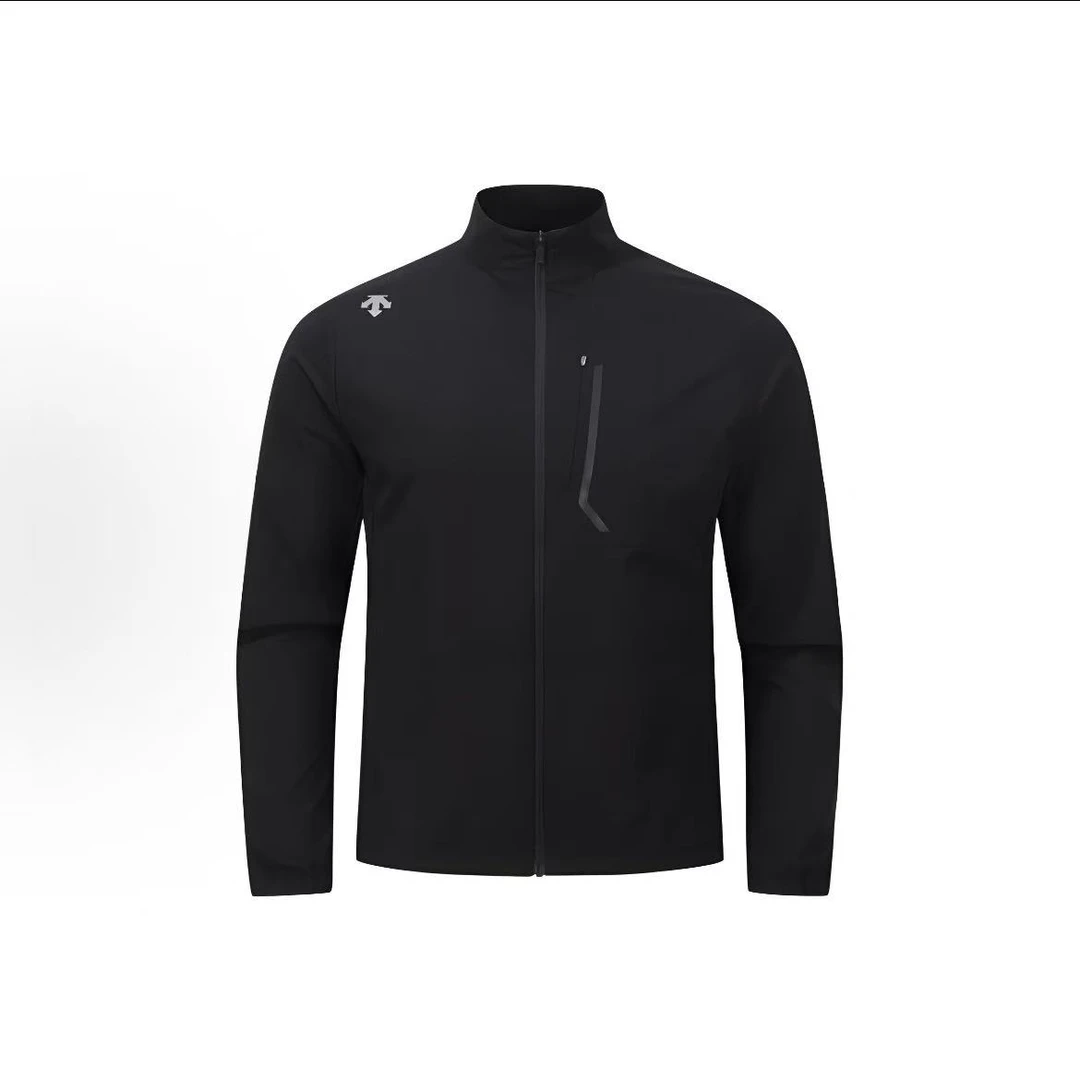 DESCENTE/迪桑特户外运动立领Logo拉链长袖夹克外套 RWT21