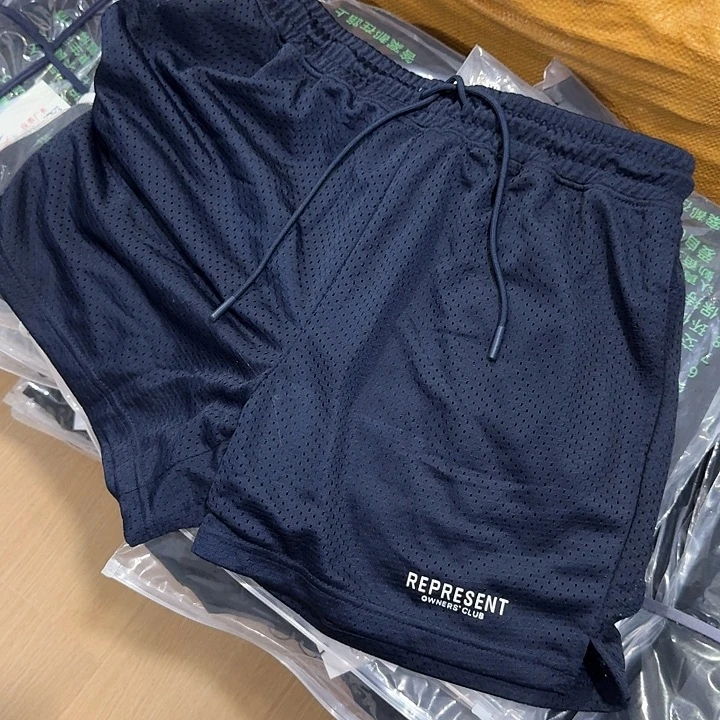 Rep短裤 藏蓝色S